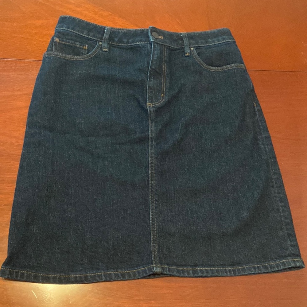 Ann Taylor denim skirt